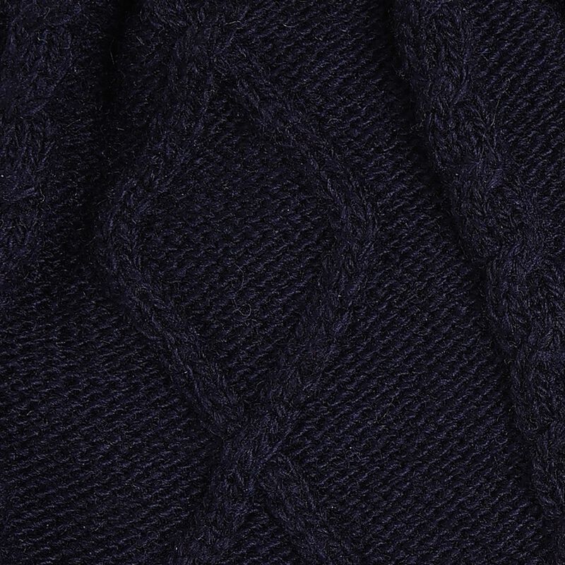 Boys Dark Blue Cap with Scarf image number 3